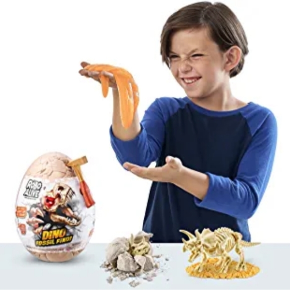 ROBO ALIVE T-REX DINO FOSSIL FIND - Picture 2 of 7